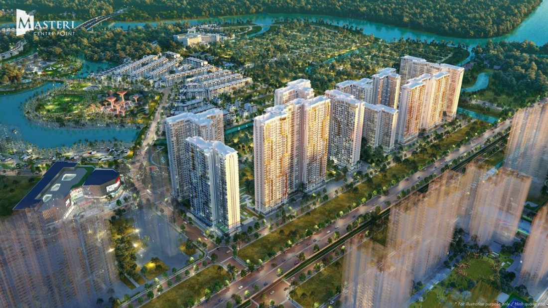 Phân khu Masteri center Point Vinhomes Grand Park Q9