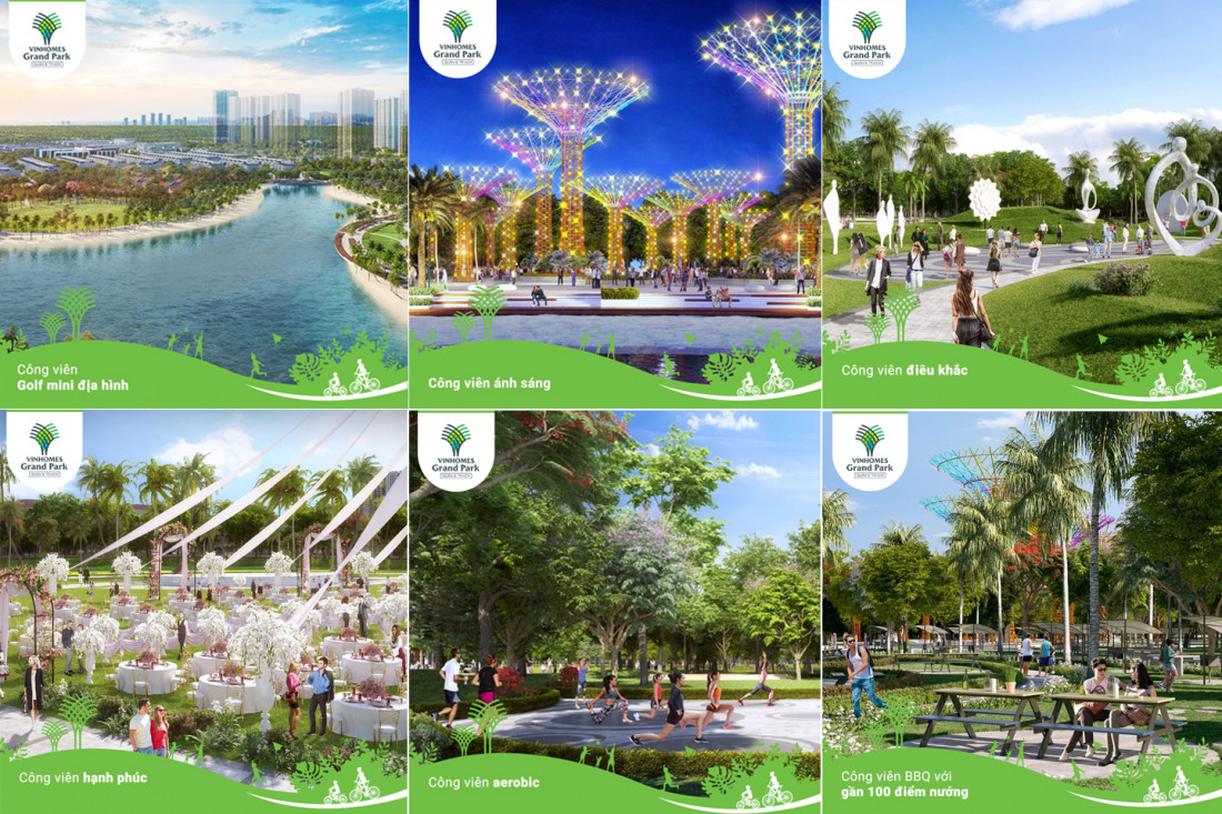 Tiện ích nội khu Vinhomes Grand Park Q9