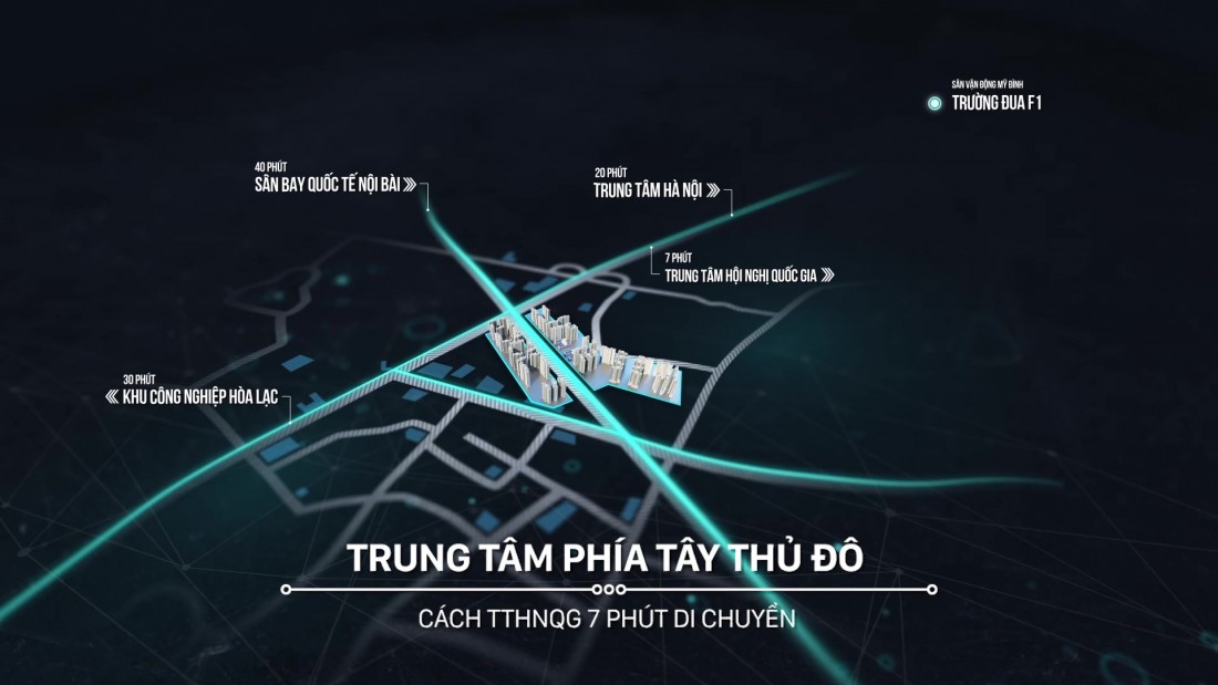 Vị trí VINHOMES SMART CITY