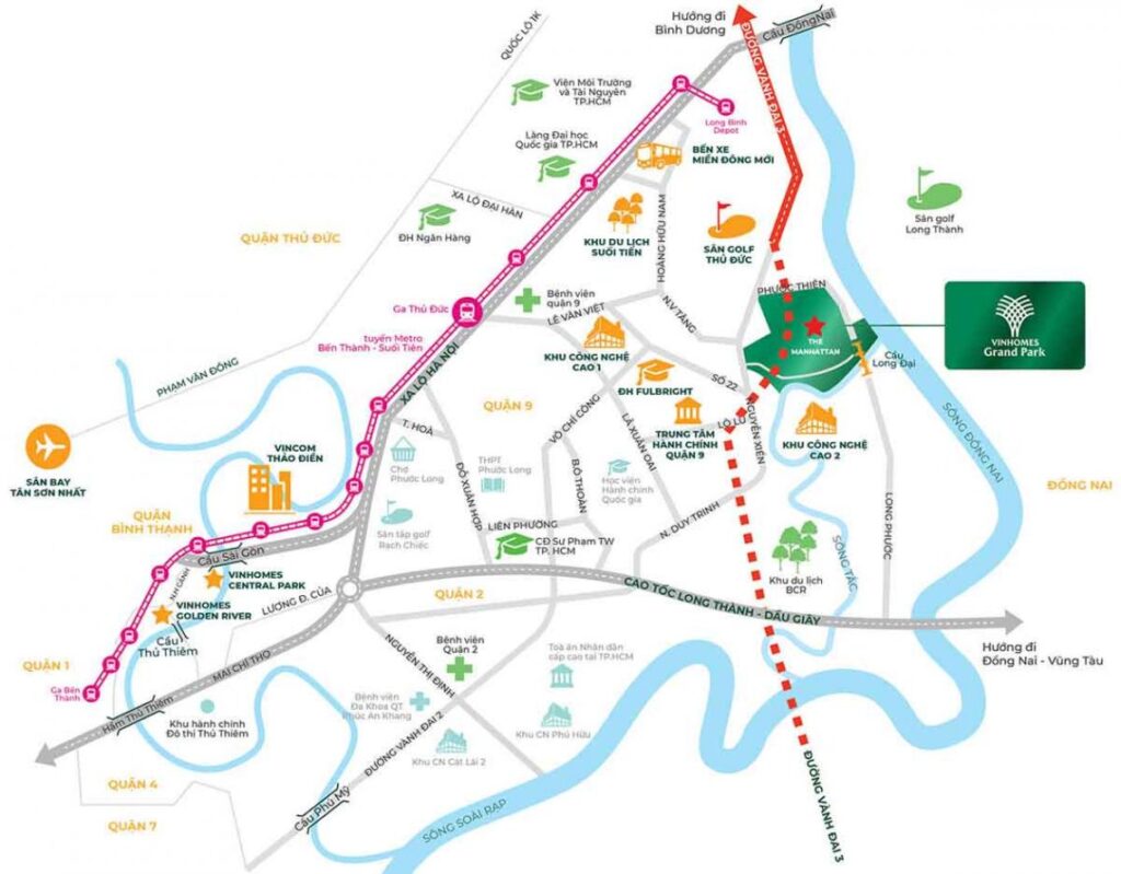 Vinhomes Grand Park Quận 9 địa chỉ ở đâu ?