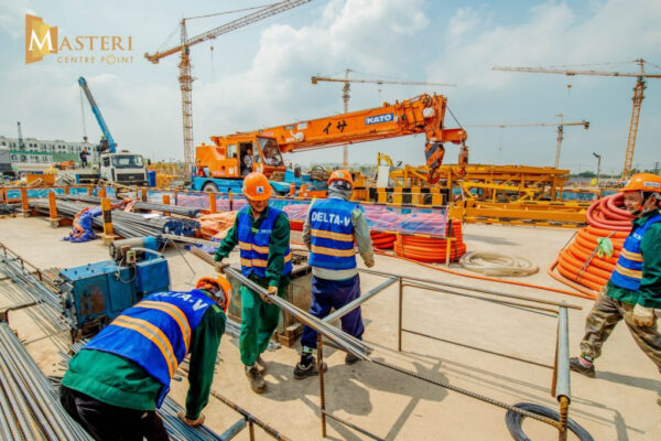 Tiến độ MASTERI CENTRE POINT