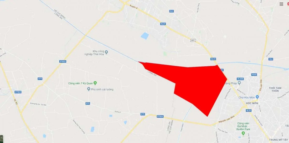 VỊ TRÍ DỰ ÁN KĐT VINHOMES HÓC MÔN VINHOMES HÓC MÔN
