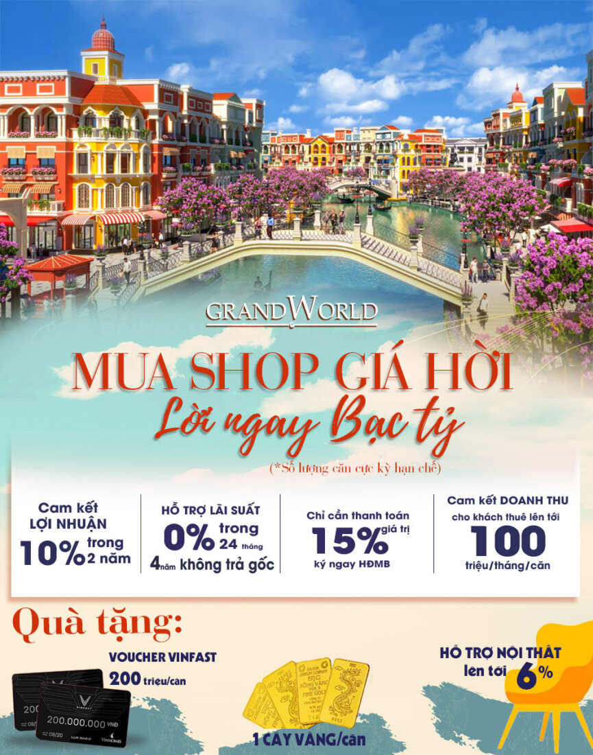 chính sách bán hàng Grand World Phú Quốc