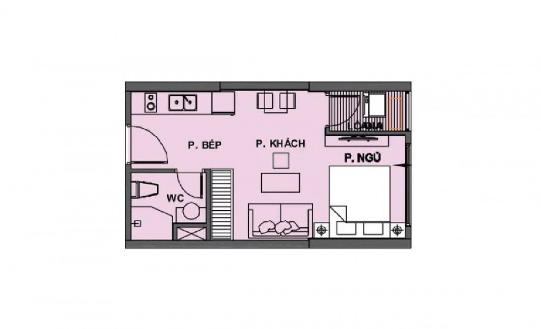 Mặt bằng căn hộ 1 phòng ngủ dự án Vinhomes Dream City Hưng Yên Mặt bằng căn hộ 1 phòng ngủ dự án Vinhomes Dream City Hưng Yên