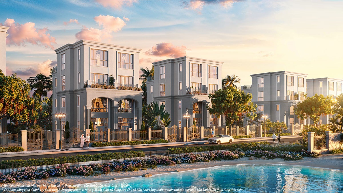 Thiết kế sang trọng, đẳng cấp của từng căn biệt thự Vinhomes Hải Vân Bay