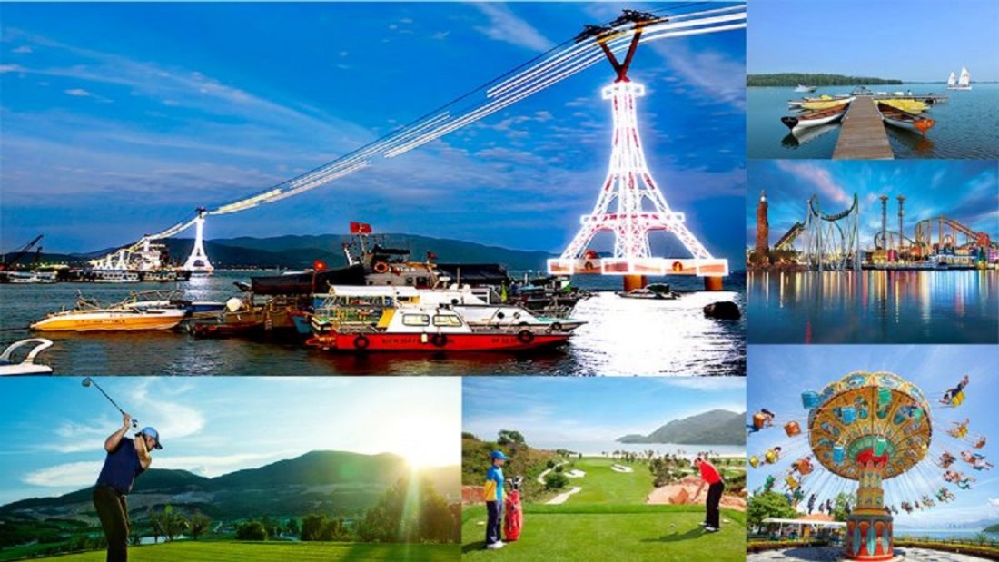 Phân khu tiện ích dự án Vinpearl Làng Vân Đà Nẵng được xây dựng vô cùng ấn tượng