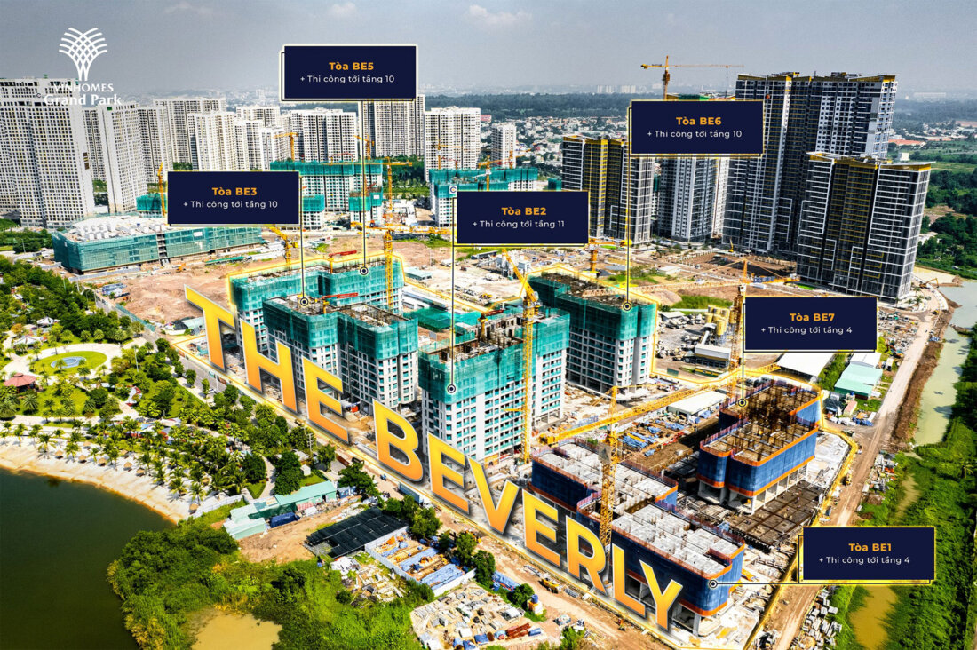 Hình ảnh tiến độ The Beverly Vinhomes Grand Park 