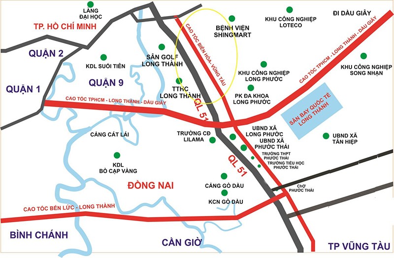 Quốc Lộ 51 đi Vũng Tàu