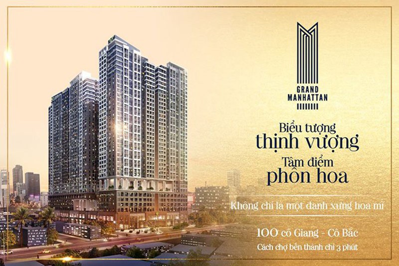 Tiến độ Grand Manhattan Quận 1