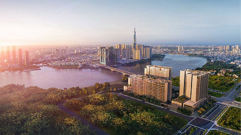 Bất động sản khu vực được hưởng lợi nhờ cầu Thủ Thiêm 1