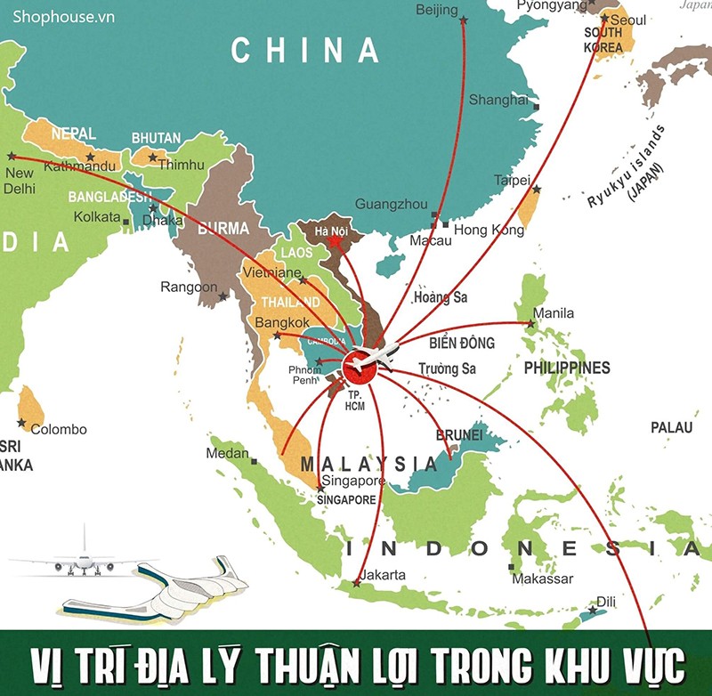 Phát triển đồng bộ Sân bay Long Thành - BĐS được đà tăng giá