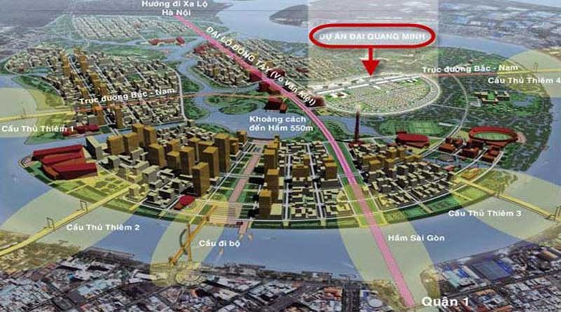 Công trình cầu thủ thiêm 4 sẽ sớm khởi công xây dựng
