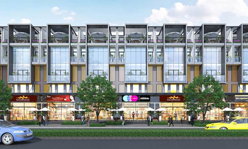 Nhà phố hiện đại