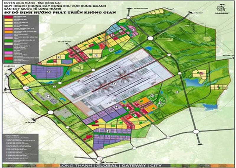 Quy hoạch sân bay Long Thành mới nhất 2021