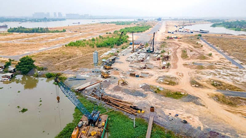 Cập nhật tiến độ thi công xây dựng cầu Vàm Cái Sứt Đồng Nai tháng 6/2021.