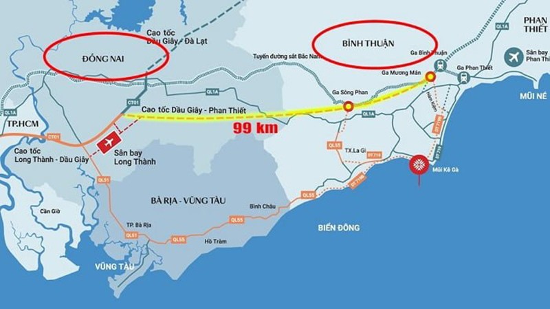 Tiến độ thi công Cao tốc Dầu Giây - Phan Thiết mùa dịch 2021