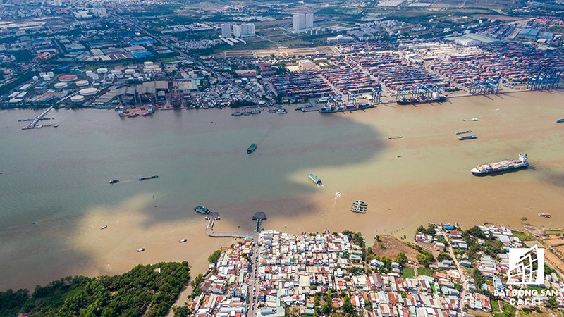 Vị trí xây dựng cầu Cát Lái
