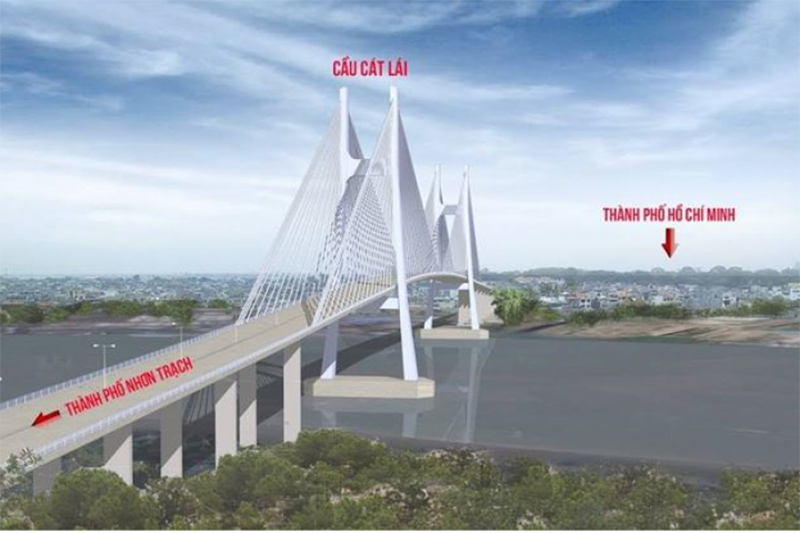 Quy hoạch hướng đi cầu Cát Lái