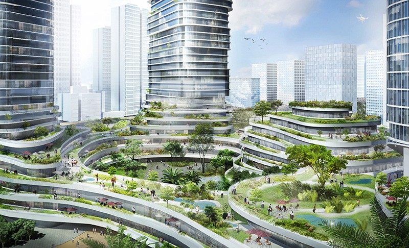 Khám phá tòa nhà cao nhất Việt Nam - Tòa empire City 88 tầng 