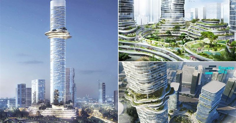 Khám phá tòa nhà cao nhất Việt Nam - Tòa empire City 88 tầng 
