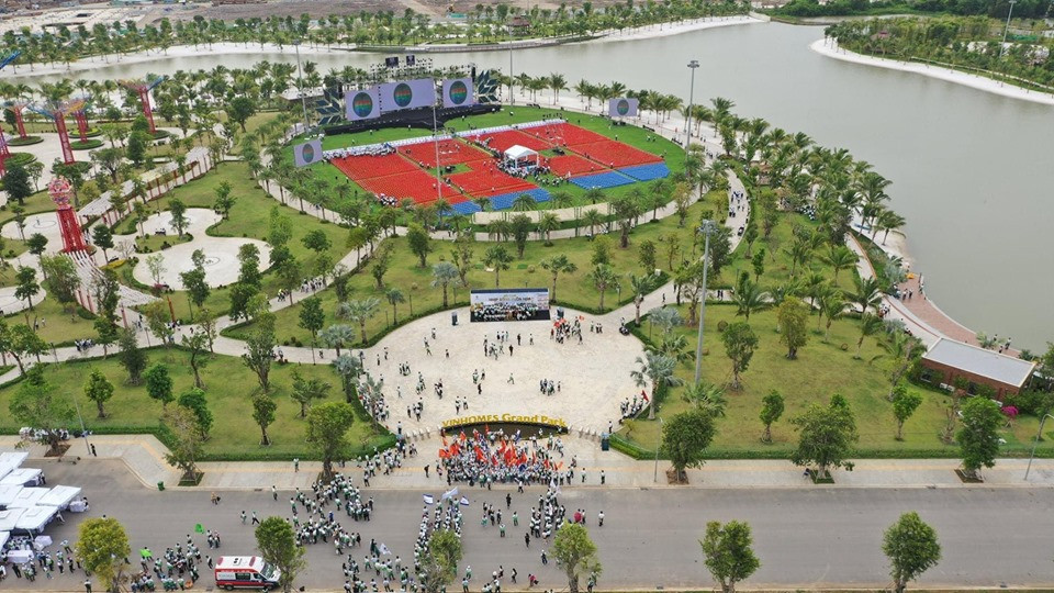 Hình ảnh thực tế tiến độ dự án Vinhomes Grand Park quý 3/2022