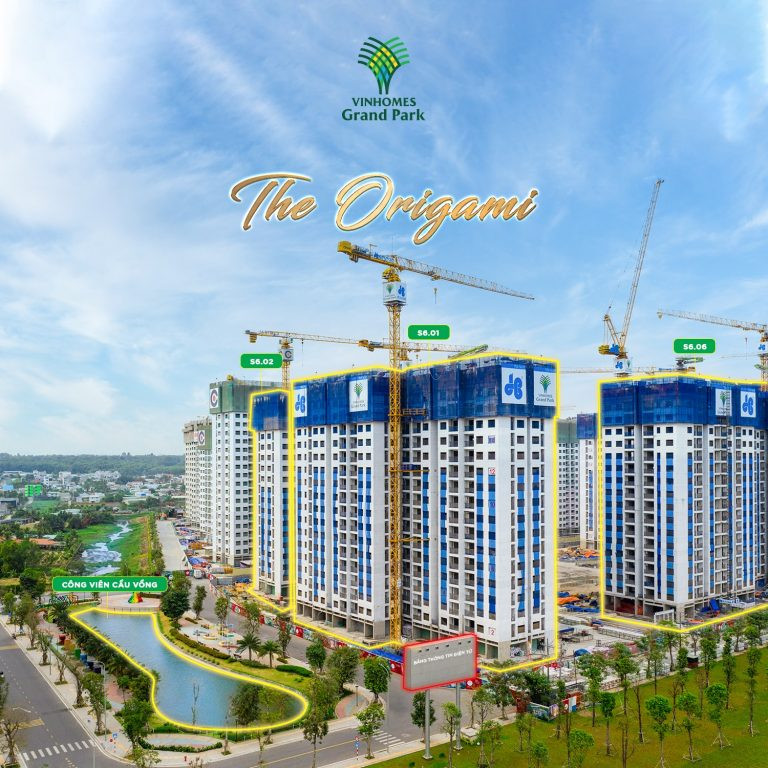 Hình ảnh thực tế tiến độ dự án Vinhomes Grand Park quý 3/2022