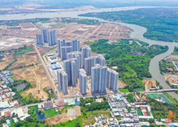 Hình ảnh thực tế tiến độ dự án Vinhomes Grand Park quý 3/2022