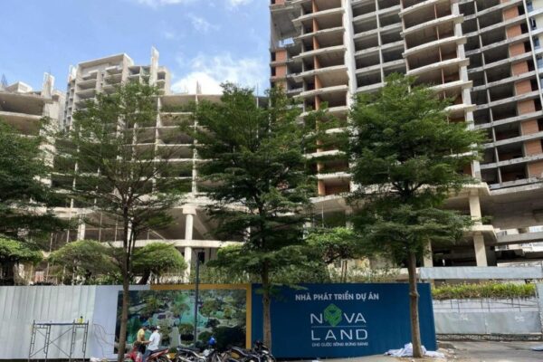 Tiến độ xây dựng dự án Grand Sentosa Novaland Nhà Bè Nam Sài Gòn mới nhất