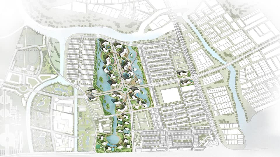 Mặt bằng tổng thể The Global City Q2  