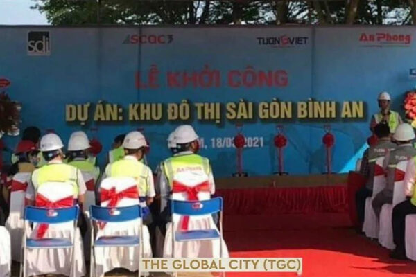 Tiến độ The Global City