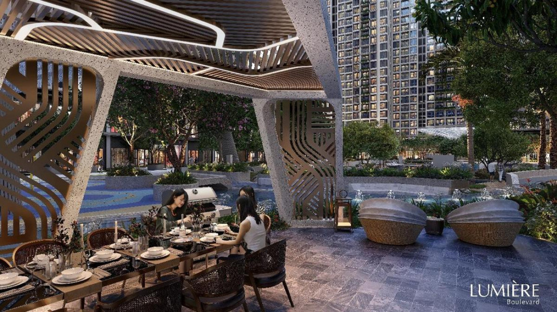 Tiện ích nội khu 2  Lumiere Boulevard  quận 2