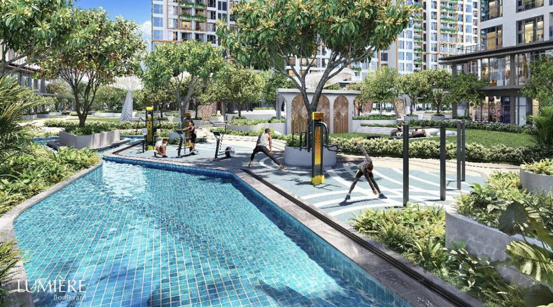 Công viên  Lumiere Boulevard  quận 2