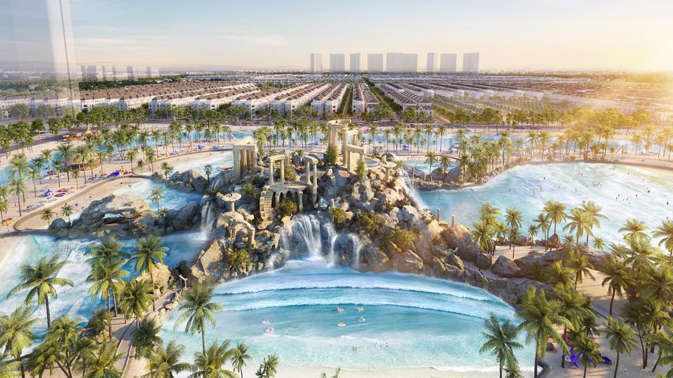 Biển hồ The Empire - Vinhomes Ocean Park có gì đặc biệt?