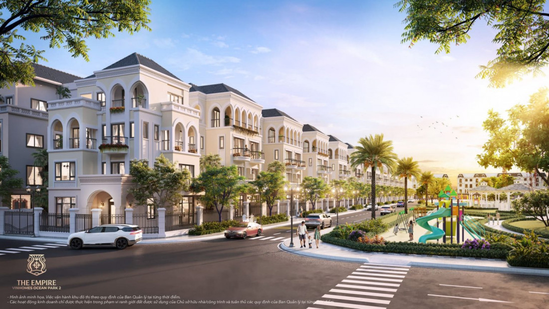KHU SAN HÔ VINHOMES OCEAN PARK 2