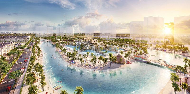 Biển hồ The Empire Vinhomes