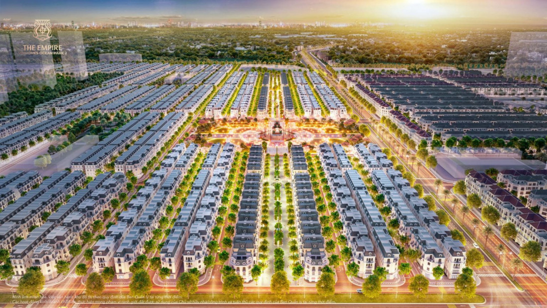 Tổng thể phân khu Sao Biển Vinhomes The Empire