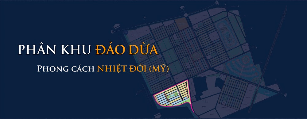 Vị trí Phân khu Đảo Dừa 