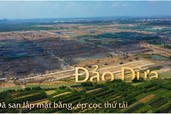 Tiến độ ĐẢO DỪA  VINHOMES OCEAN PARK 2