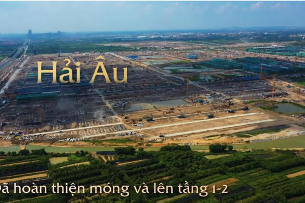 Tiến độ KHU HẢI ÂU VINHOMES THE EMPIRE