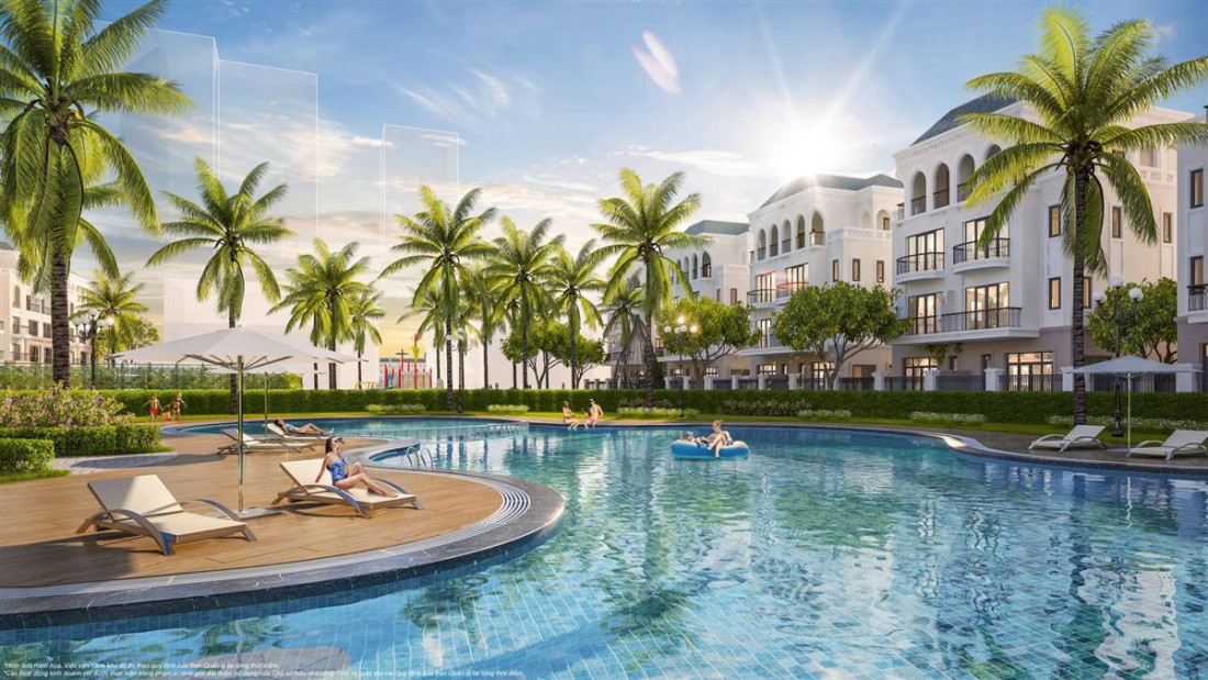 Bể bơi Vinhomes Ocaen Park