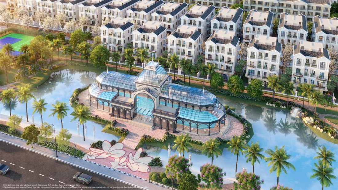 Cảnh quan sống xanh độc đáo của Vinhomes Ocaen Park 