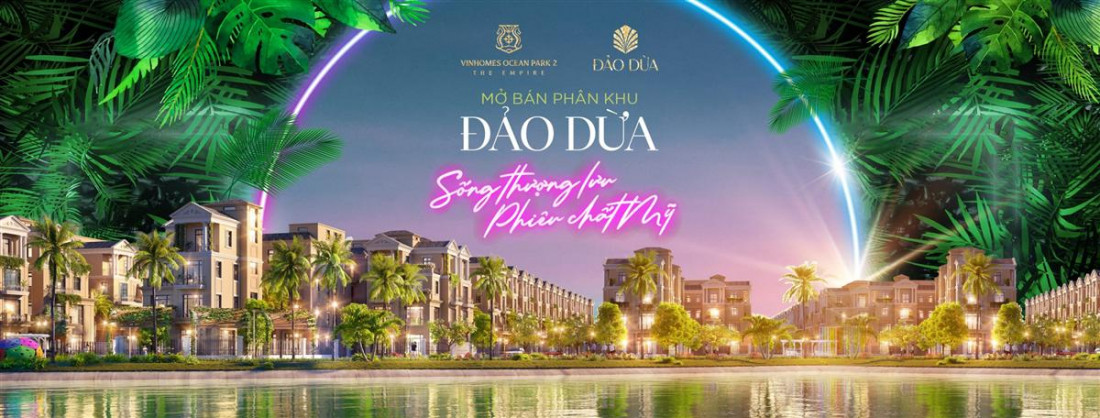 ĐẢO DỪA  VINHOMES OCEAN PARK 2