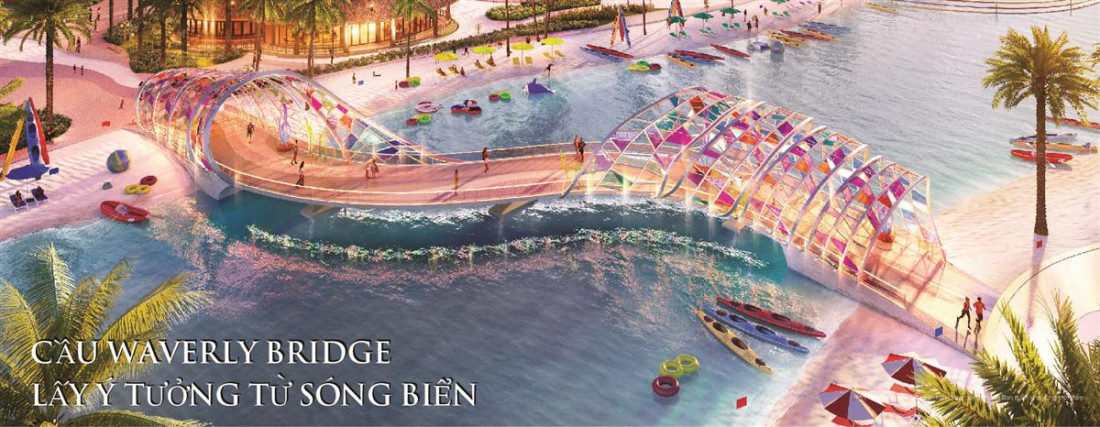 Cầu Waverly Phân khu Hải Âu Vinhomes The Empire