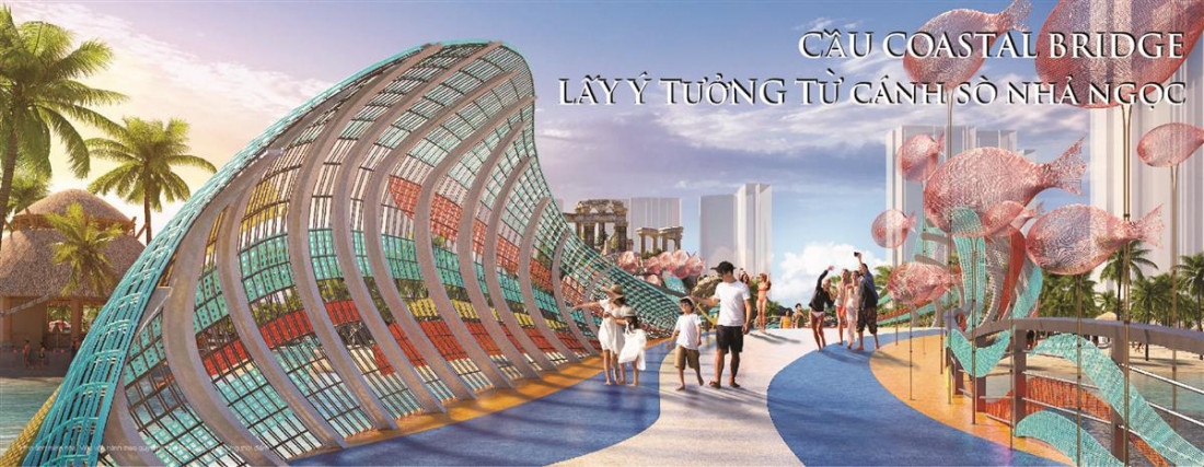 Cầu Coastal Phân khu San Hô -Vinhomes The Empire