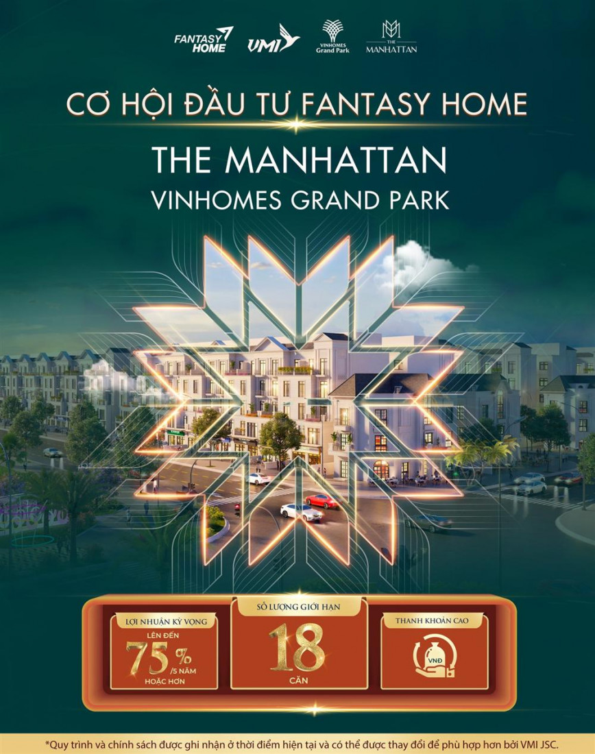  Fantasy Home -cơ hội đầu tư mới