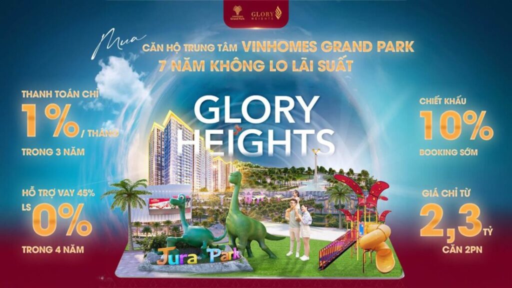 Mặt bằng Glory Heights Vinhomes Grand Park chi tiết từng tầng