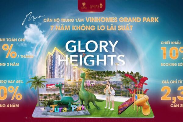 mặt bằng tòa tháp căn hộ Glory Heights