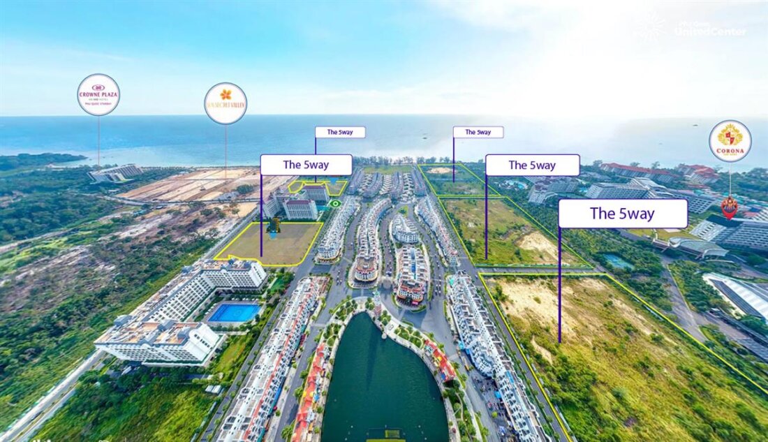 tiến độ The 5way Phú Quốc