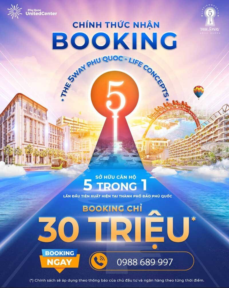 giá bán The 5Way Phú Quốc -1