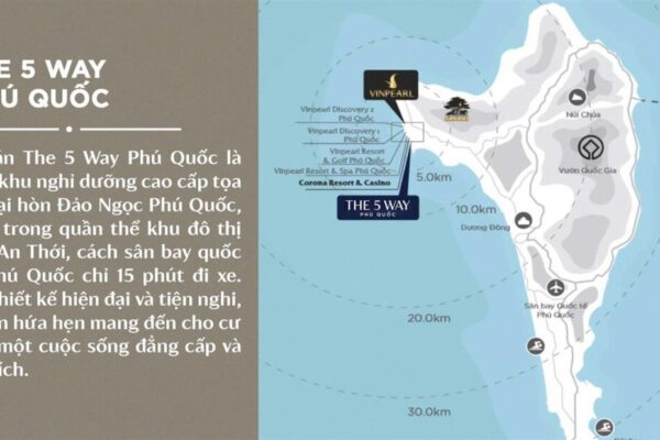 Vị trí The 5Way Phú Quốc